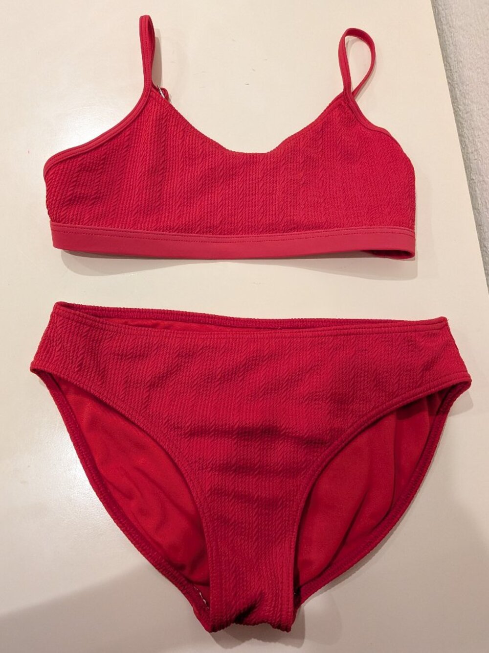 Red 2 Piece Swimsuit